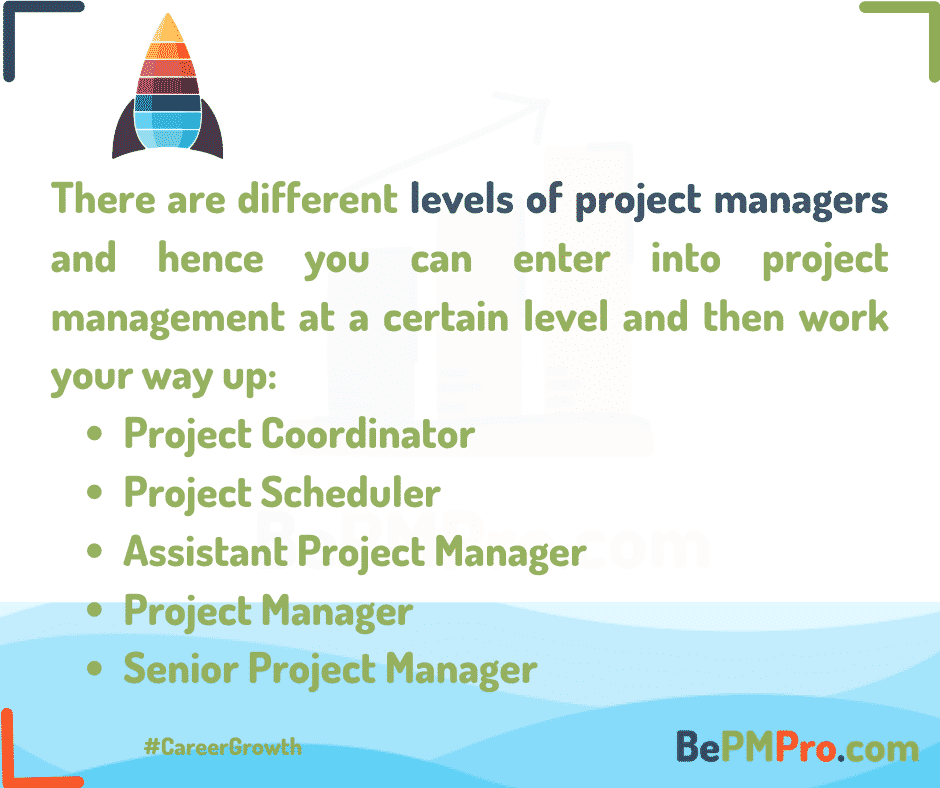 Different Levels of Project Managers