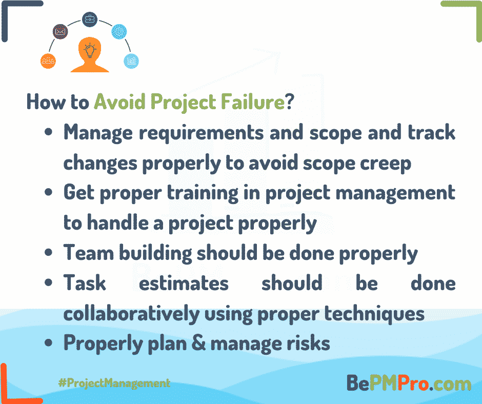 How to avoid project failure